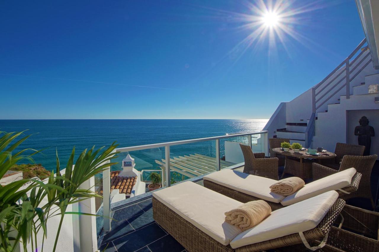 Casa Latino - Oceanfront - Luxury & Charming Villa- Jacuzzi At Rooftop By Dreamvillasalbufeira Exterior foto